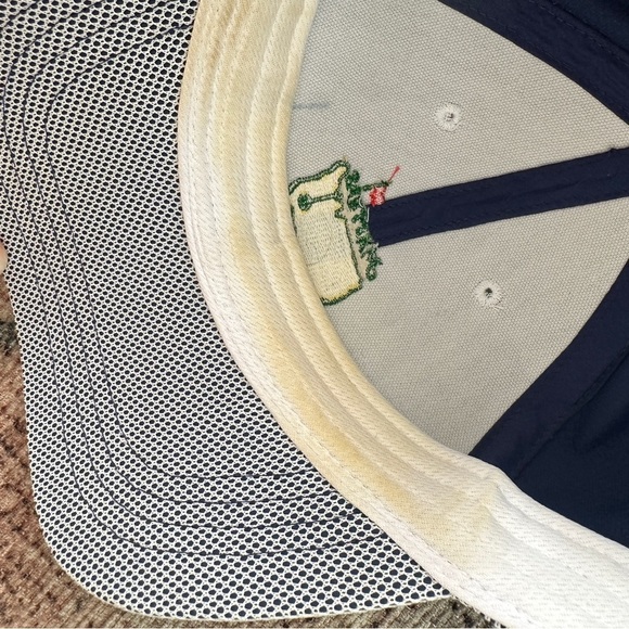 Mens Masters Navy Gold Hat - Picture 4 of 4